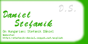 daniel stefanik business card